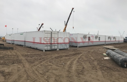 LISOCON cung cấp sản phẩm container tại công trường Vinfast